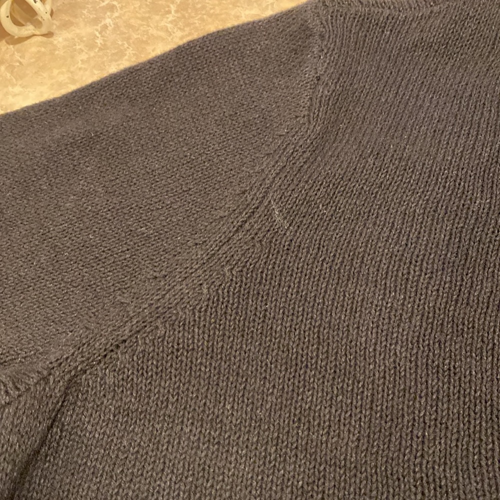 Chico’s Black Cardigan Size 2/L Linen Cotton Blend Never Worn - Picture 7 of 9